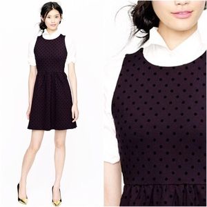 J. Crew polka dot dress